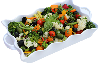 Salade de légumes marinés